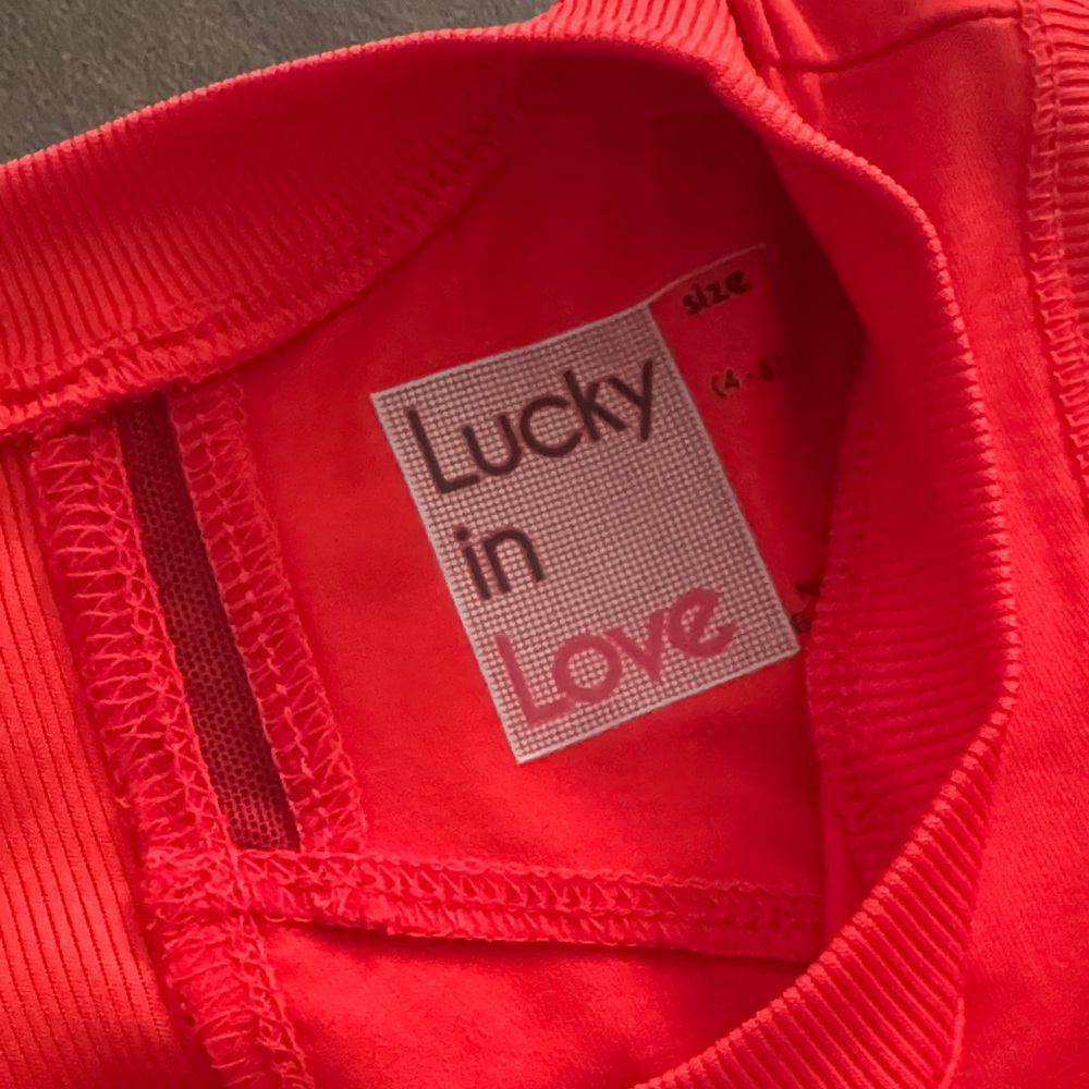 NWT Lucky in Love Tennis Top